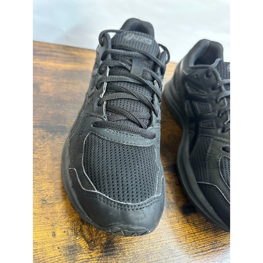 ASICS JOLT Triple Black Mesh Sneaker Lace Running Shoes Women's Size 11 - Picture 6 of 14